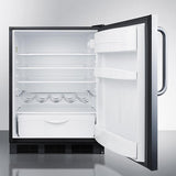 24" Wide All-refrigerator - (FF63BKSSTB)