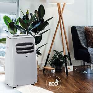 14,000 BTU / 8400 BTU SACC Midea SmartCool Portable Air Conditioner - (MAP14S1CWT)