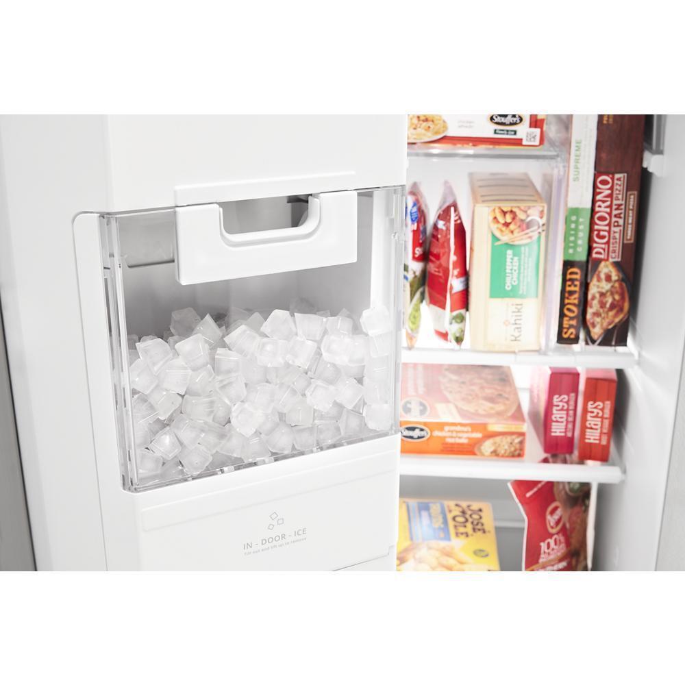 36-Inch Wide Side-by-Side Refrigerator with Exterior Ice and Water Dispenser - 25 Cu. Ft. - (MSS25C4MGZ)