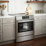 800 Series Induction Slide-in Range 30" Stainless Steel - (HII8057U)