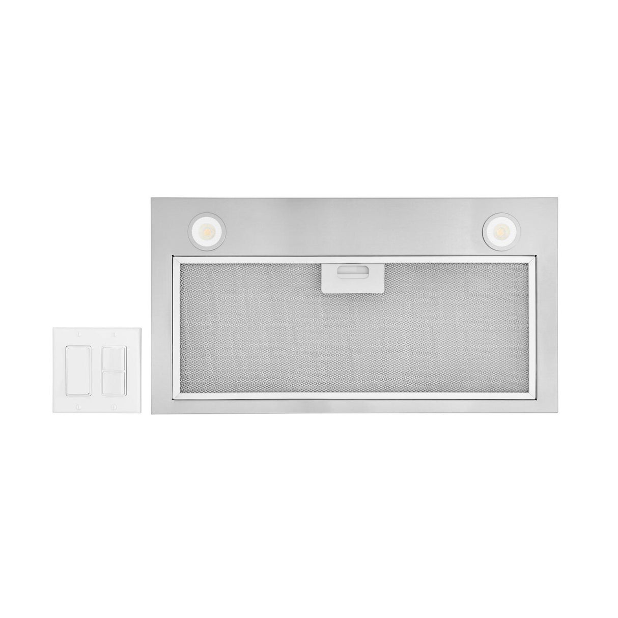 Broan(R) 21-Inch ADA Compatible Custom Range Hood Insert, 450 Max Blower CFM, Stainless Steel, ENERGY STAR certified - (PMA400SS)