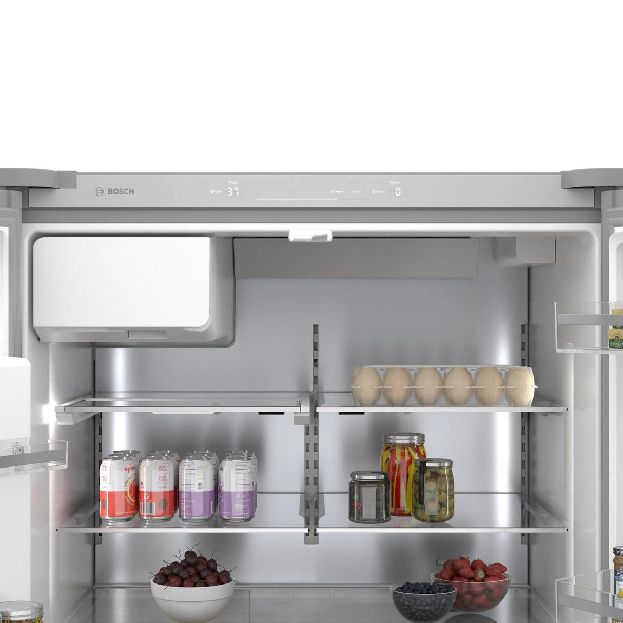 500 Series French Door Bottom Mount Refrigerator 36" Stainless steel (with anti-fingerprint) - (B36FD50SNS)