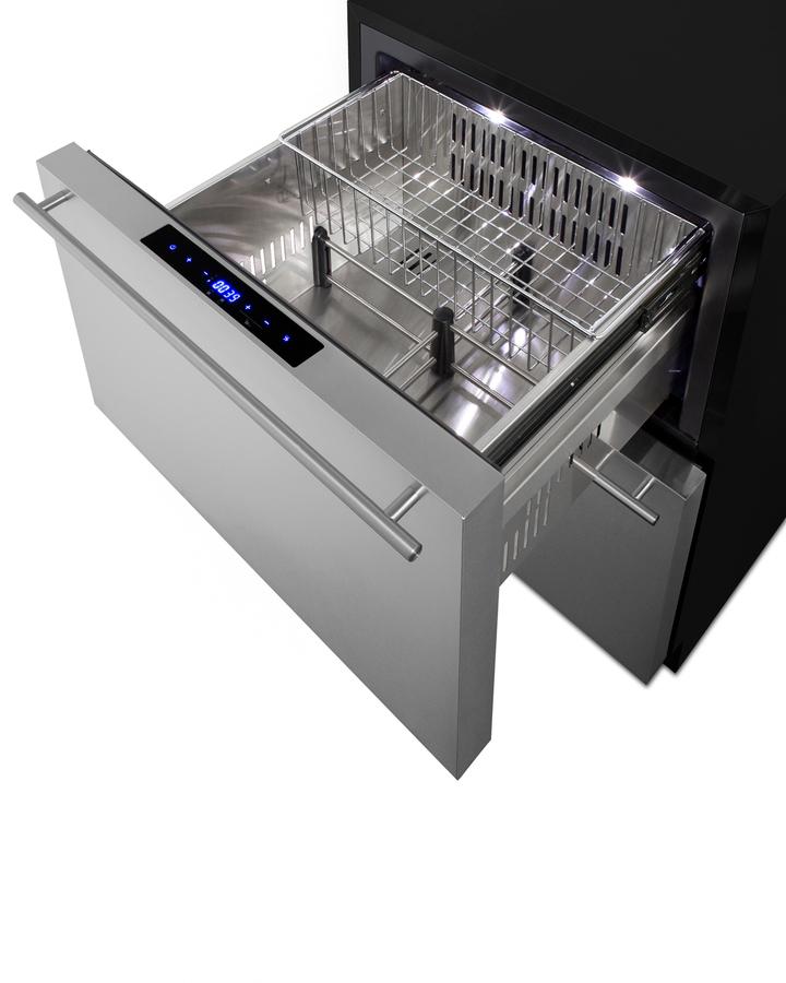 24" Wide 2-drawer Refrigerator-freezer, ADA Compliant - (ADRF244)