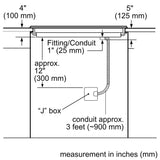 500 Series, 30" KNOB CNT, 4 ELEMENT, ELEC. C-TOP BLACK - (NEM5066UC)