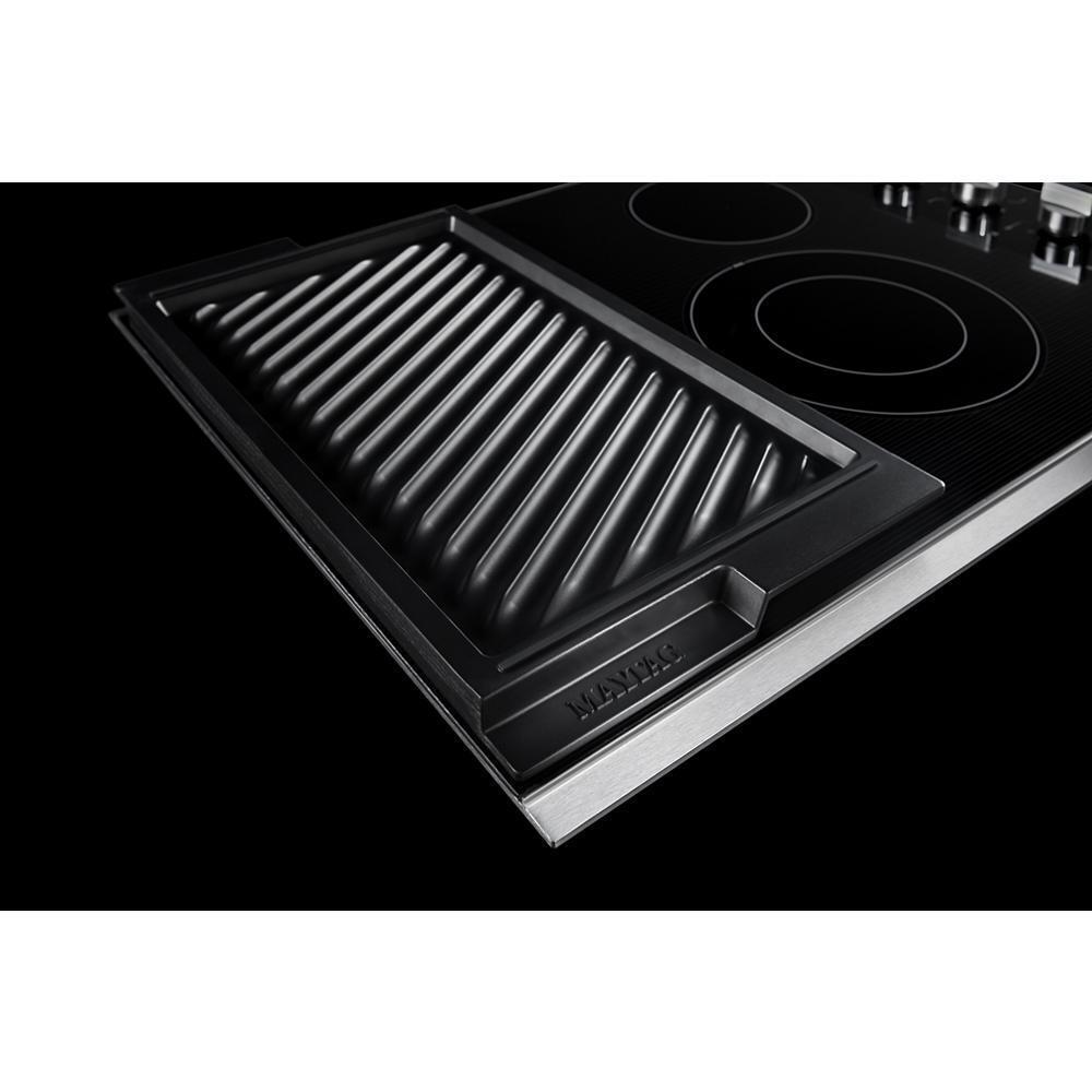 30-Inch Electric Cooktop with Reversible Grill and Griddle - (MEC8830HS)