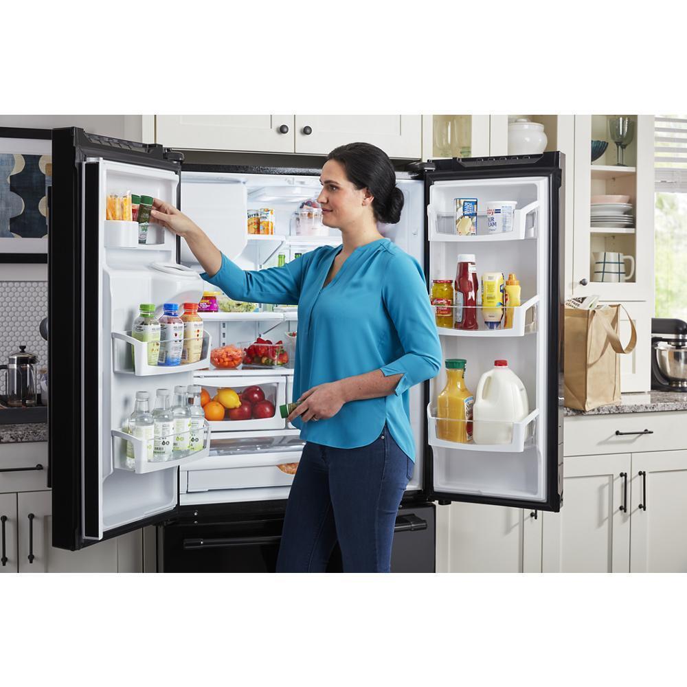 36- Inch Wide French Door Refrigerator with PowerCold(R) Feature - 25 Cu. Ft. - (MFI2570FEB)