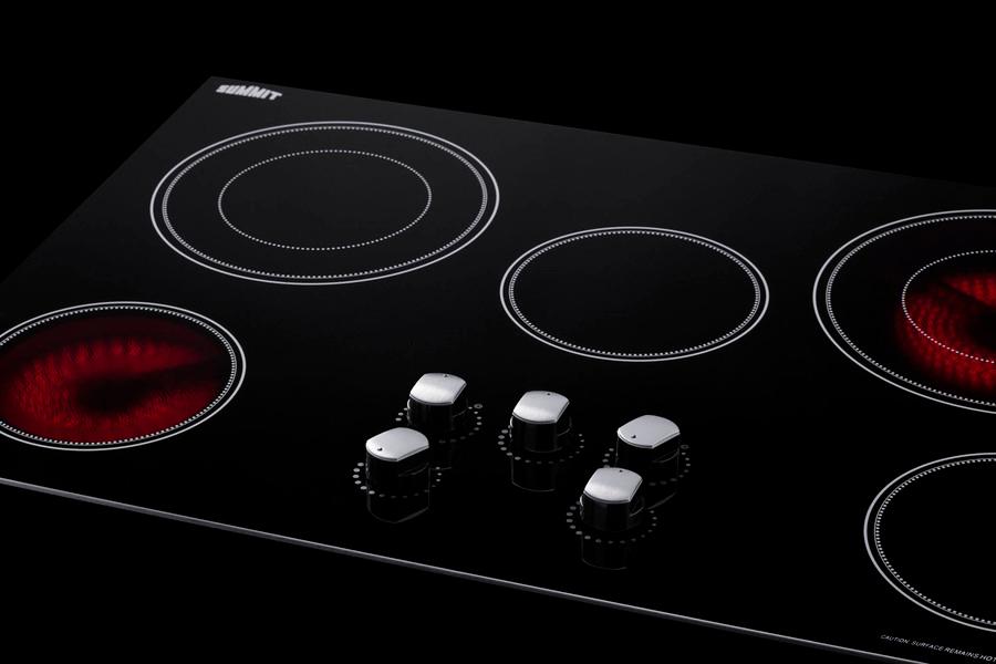 36" Wide 208-240v 5-burner Radiant Cooktop - (CR5B36MB)