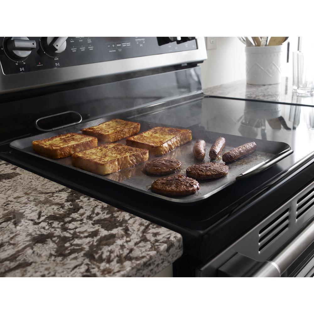 30-Inch Wide Double Oven Electric Range With True Convection - 6.7 Cu. Ft. - (MET8800FZ)