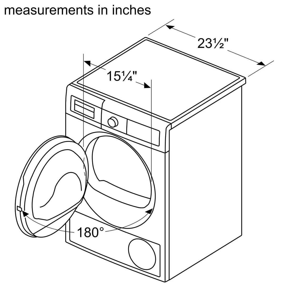 300 Series Compact Condensation Dryer - (WTG86403UC)