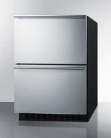 24" Wide 2-drawer Refrigerator-freezer, ADA Compliant - (ADRF244)