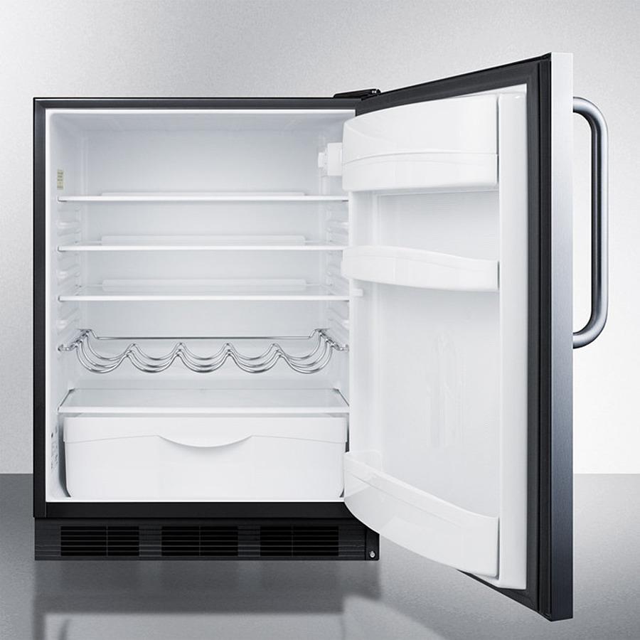 24" Wide Built-in All-refrigerator, ADA Compliant - (FF63BKCSSADA)