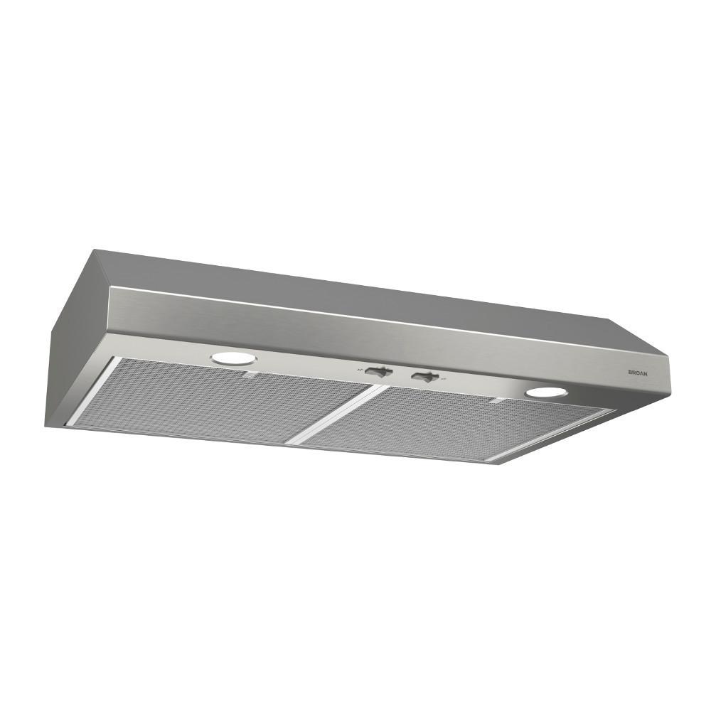 Glacier 24-Inch 300 Max Blower CFM 5 Sones Stainless Steel Range Hood - (BCSD124SS)