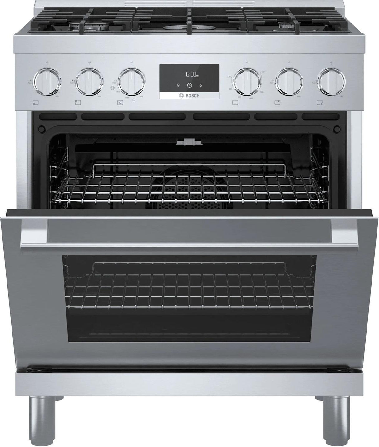 800 Series Gas Freestanding Range 30" Stainless Steel - (HGS8055UC)