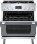 800 Series Gas Freestanding Range 30" Stainless Steel - (HGS8055UC)