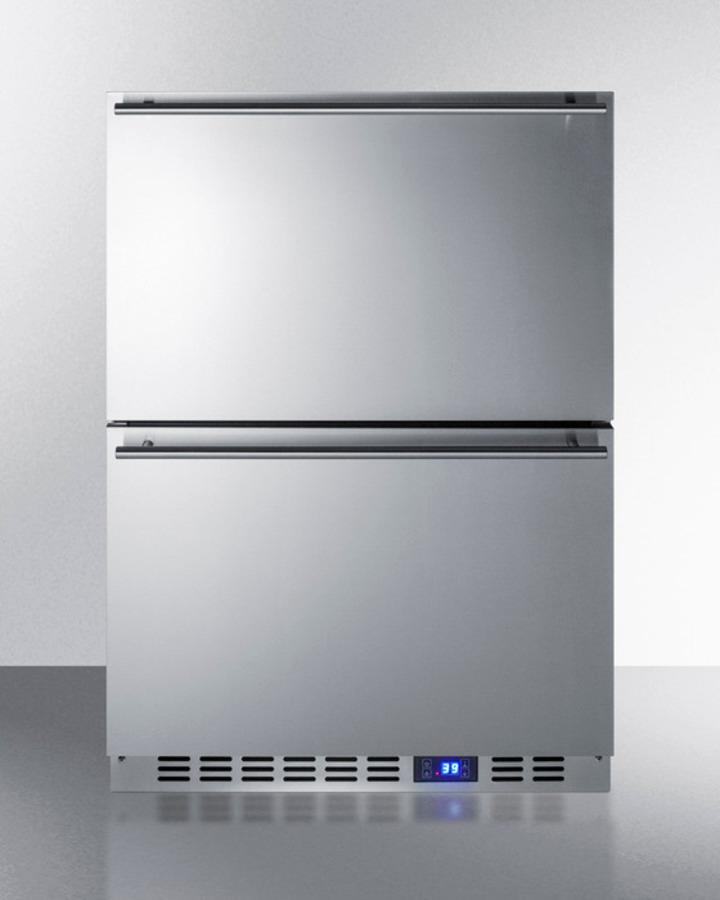 24" Wide Built-in 2-drawer All-refrigerator - (FF642D)