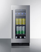 15" Wide Built-in Beverage Center, ADA Compliant - (ALBV15CSS)