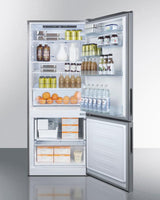 28" Wide Bottom Freezer Refrigerator - (FFBF279SSXIM)