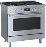 800 Series Gas Freestanding Range 36" Stainless Steel - (HGS8655UC)