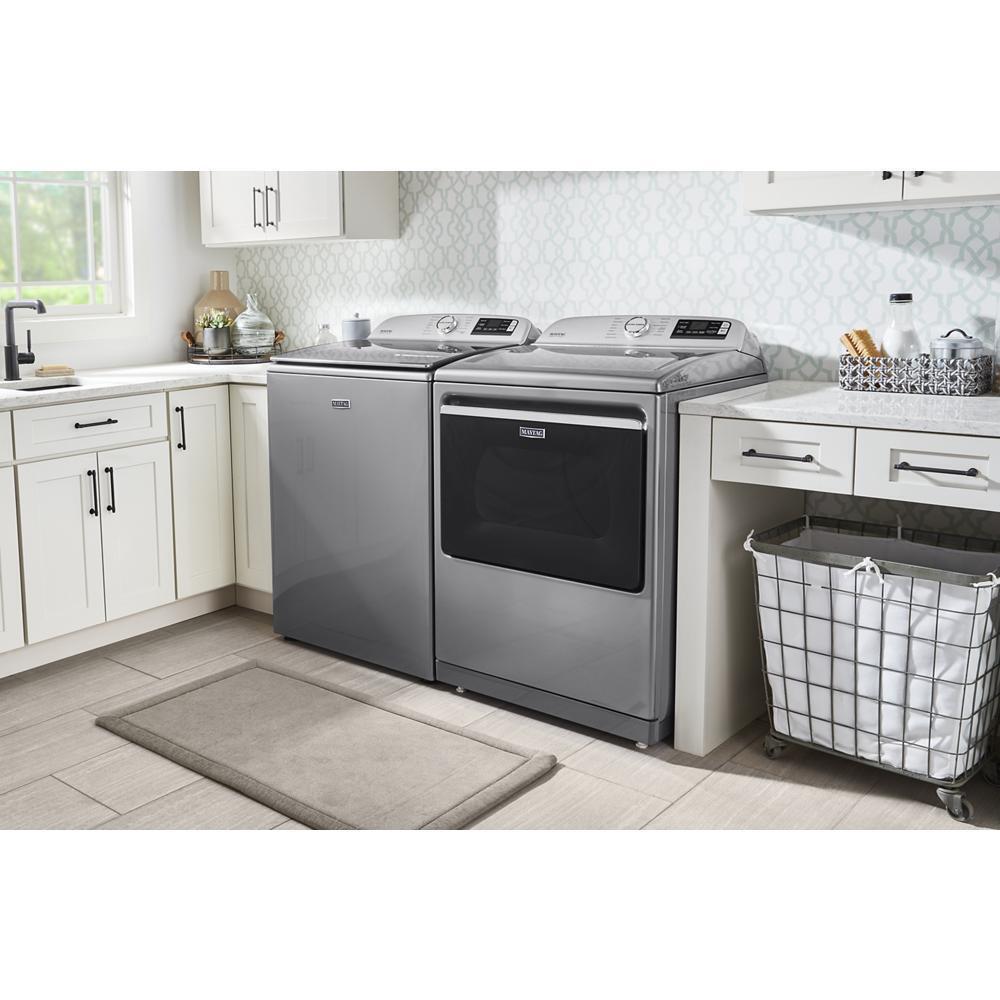 Smart Top Load Electric Dryer with Extra Power - 7.4 cu. ft. - (MED7230HC)