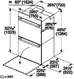 500 Series, 30", Double Wall Oven, SS, EU conv./Thermal, Knob Control - (HBL5651UC)