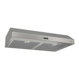 Broan(R) Glacier 36-Inch Convertible Under-Cabinet Range Hood, 450 Max Blower CFM, Stainless Steel - (BCDJ136SS)