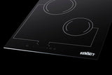 18" Wide 220v 2-burner Radiant Cooktop - (CR2B228T)