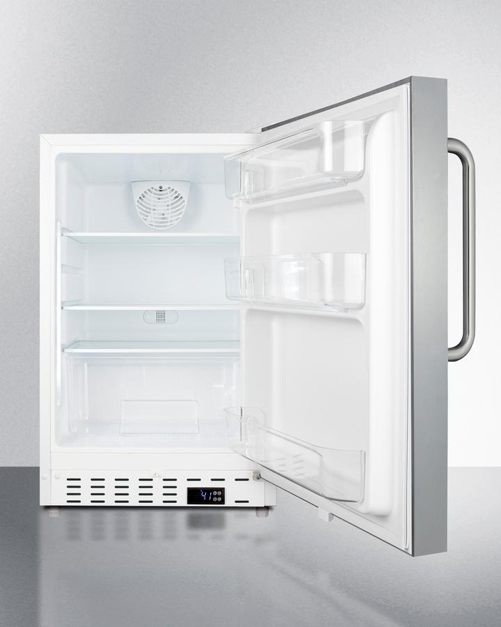 21" Wide Built-in All-refrigerator, ADA Compliant - (ALR46WCSS)