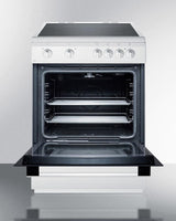 24" Wide Smooth Top Electric Range - (CLRE24WH)