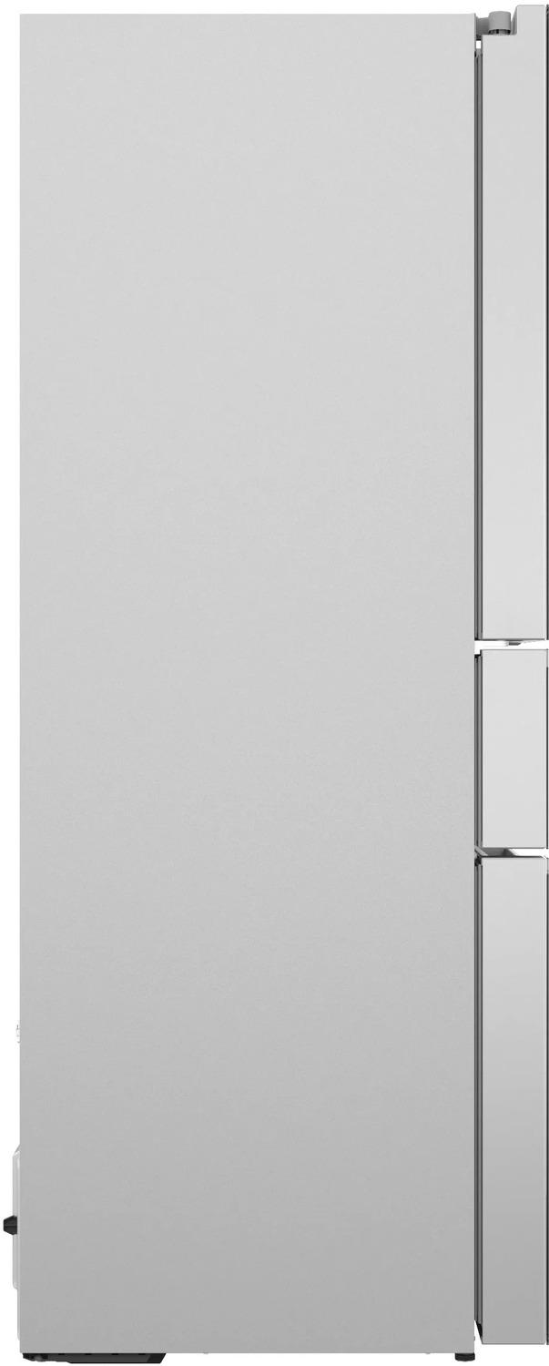 800 Series French Door Bottom Mount Refrigerator, Glass door 36" Stainless Steel - (B36CL81ENG)