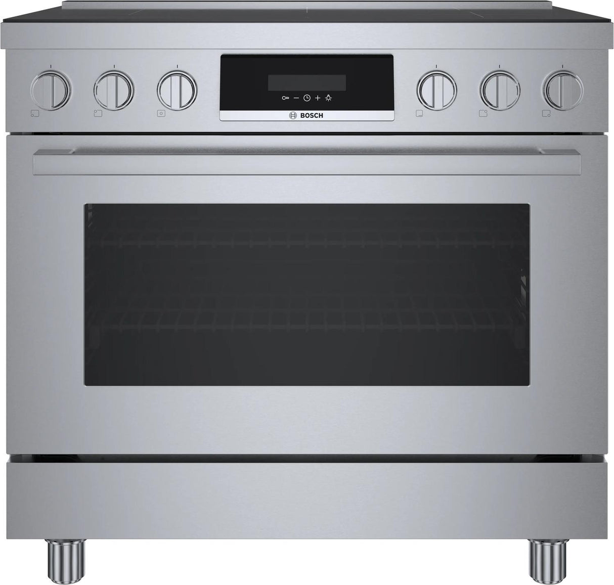 800 Series Induction freestanding range 36" Stainless Steel - (HIS8655U)