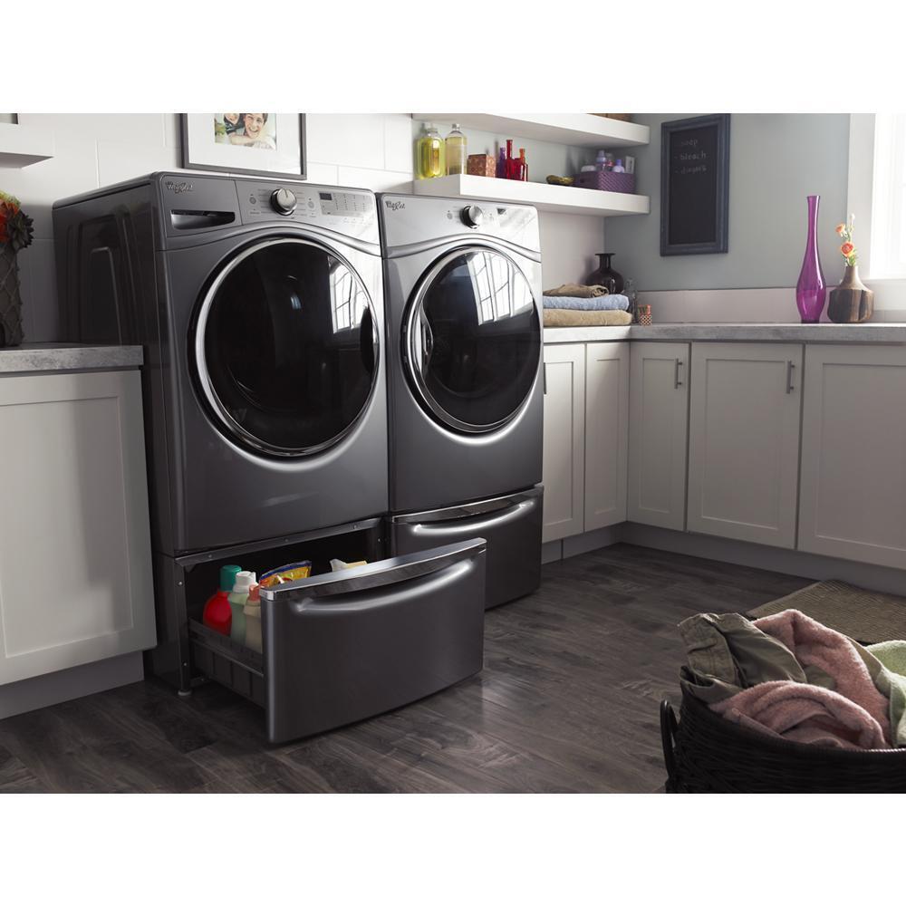 15.5" Pedestal for Front Load Washer and Dryer with Storage - (XHPC155XW)