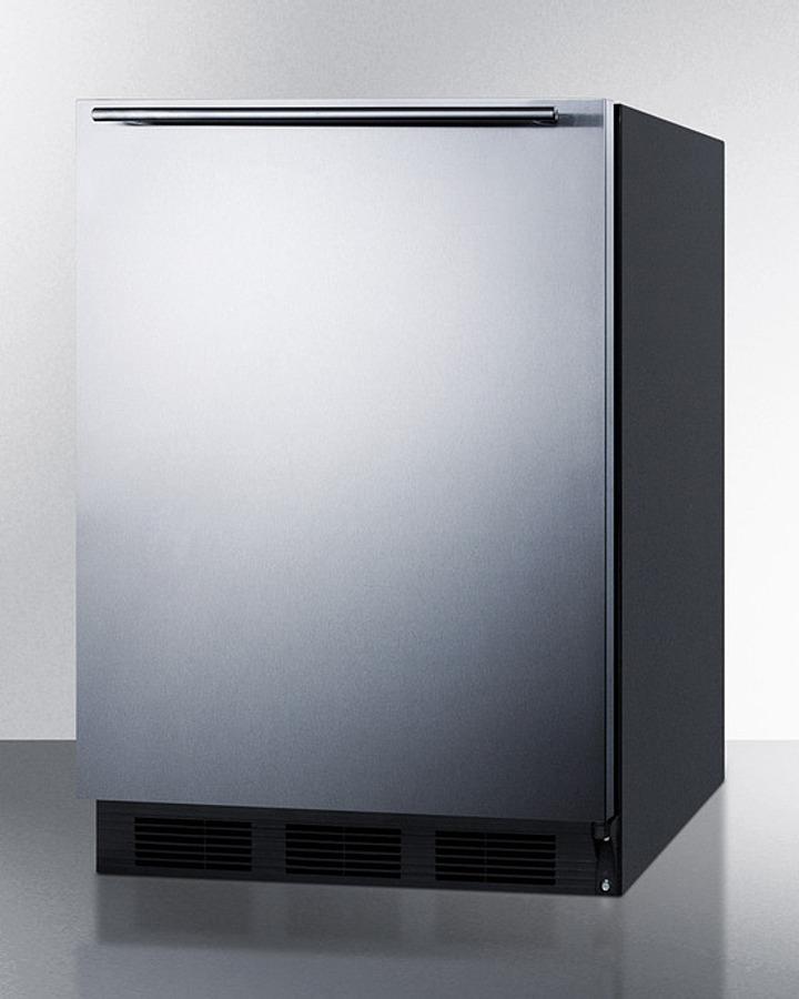 24" Wide Refrigerator-freezer - (CT663BKSSHH)