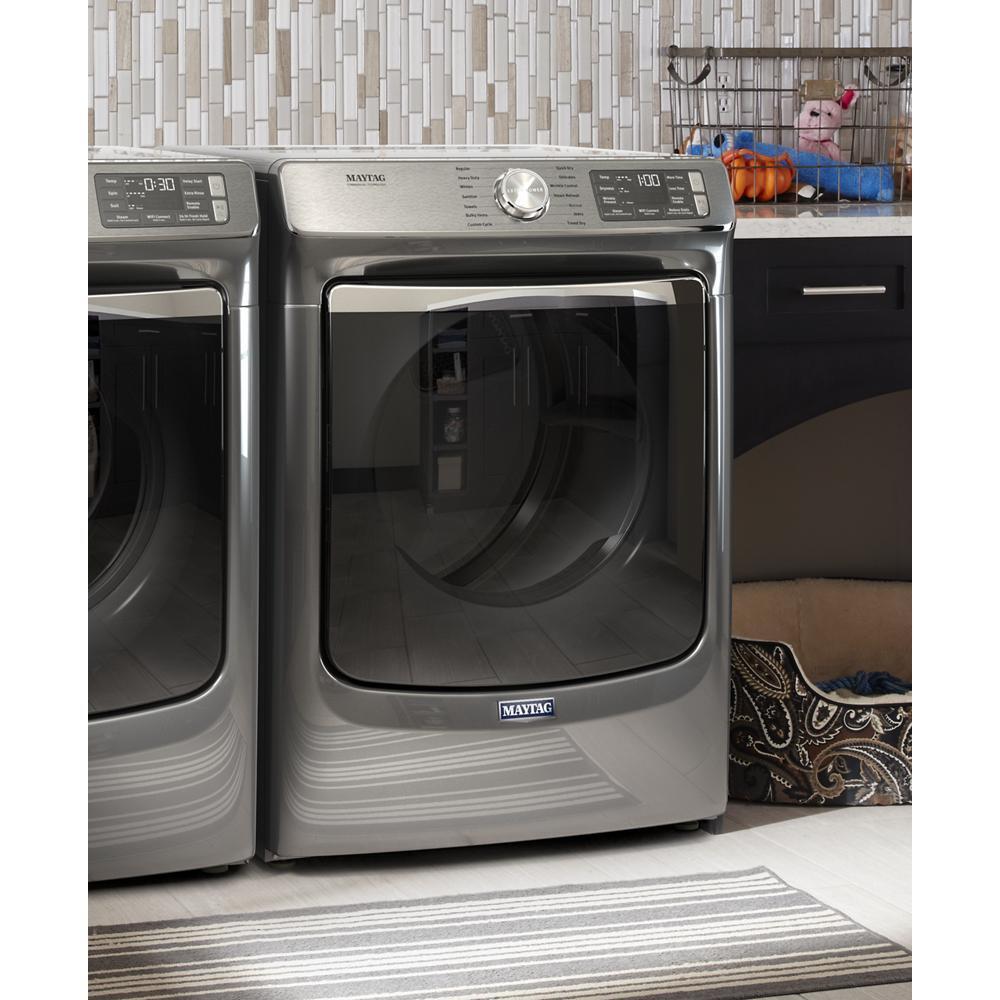 Smart Front Load Electric Dryer with Extra Power and Advanced Moisture Sensing Plus - 7.3 cu. ft. - (MED8630HC)