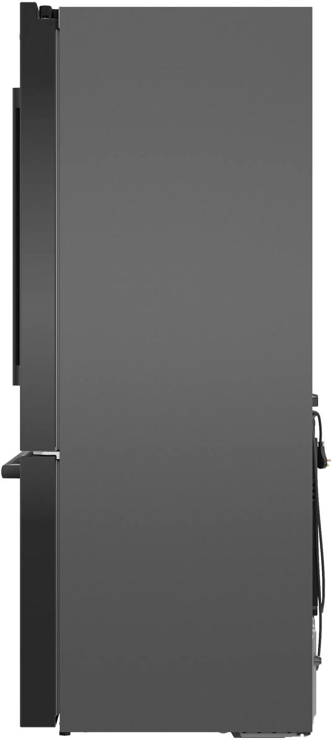 500 Series French Door Bottom Mount Refrigerator 36" Black Stainless Steel - (B36CD50SNB)