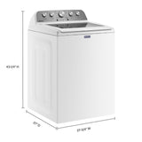 Top Load Washer with Extra Power - 4.7 cu. ft. - (MVW5435PW)