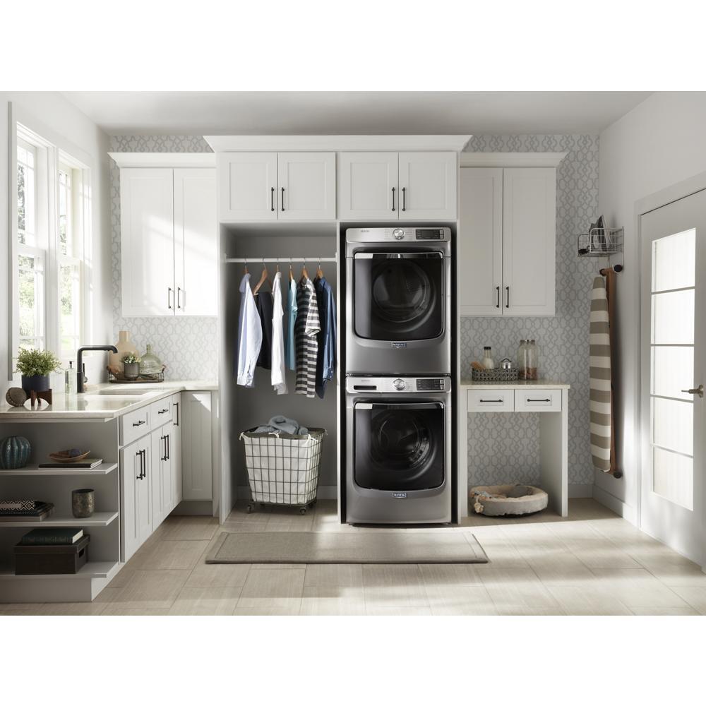 Smart Front Load Electric Dryer with Extra Power and Advanced Moisture Sensing Plus - 7.3 cu. ft. - (MED8630HC)