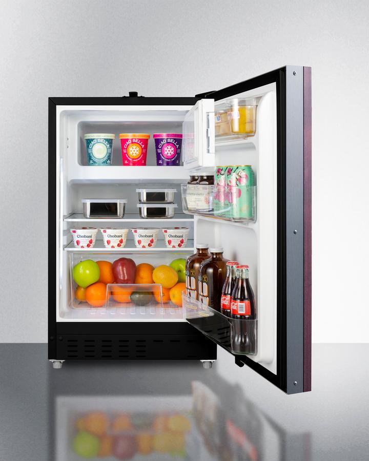 21" Wide Built-in Refrigerator-freezer, ADA Compliant (panel Not Included) - (ALRF49BIF)