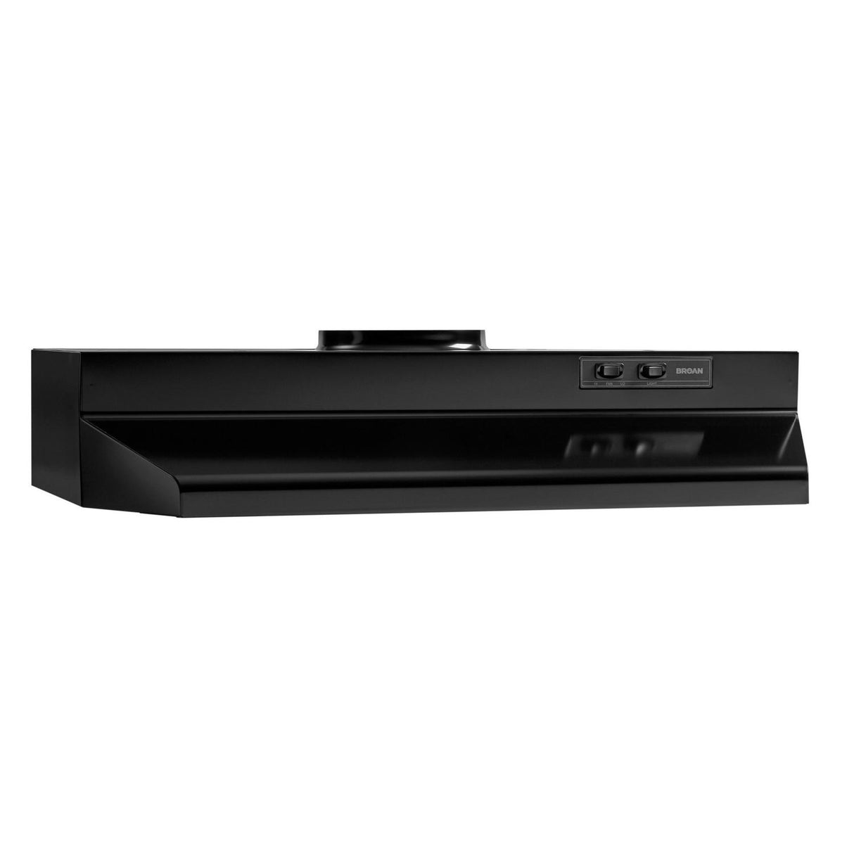 Broan(R) 30-Inch Under-Cabinet Range Hood w/ Easy Install System, 230 Max Blower CFM, Black - (BUEZ230BL)