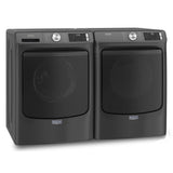 Front Load Electric Dryer with Extra Power and Quick Dry Cycle - 7.3 cu. ft. - (MED6630MBK)