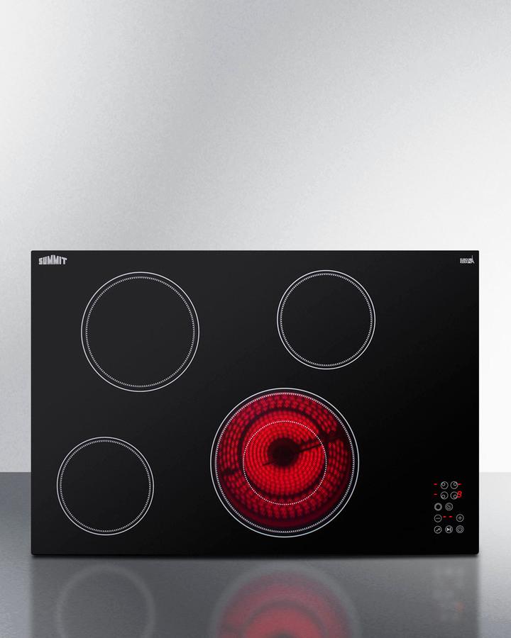 30" Wide 208-240v 4-burner Radiant Cooktop - (CR4B30T11B)