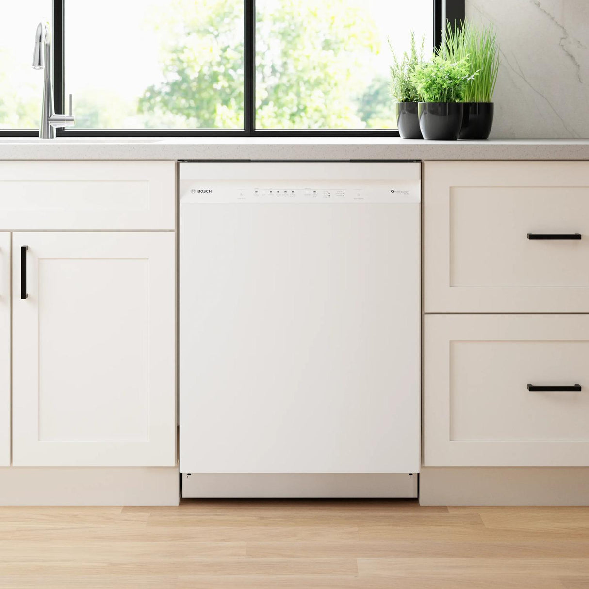 100 Plus Dishwasher 24" White - (SHE4AEM2N)