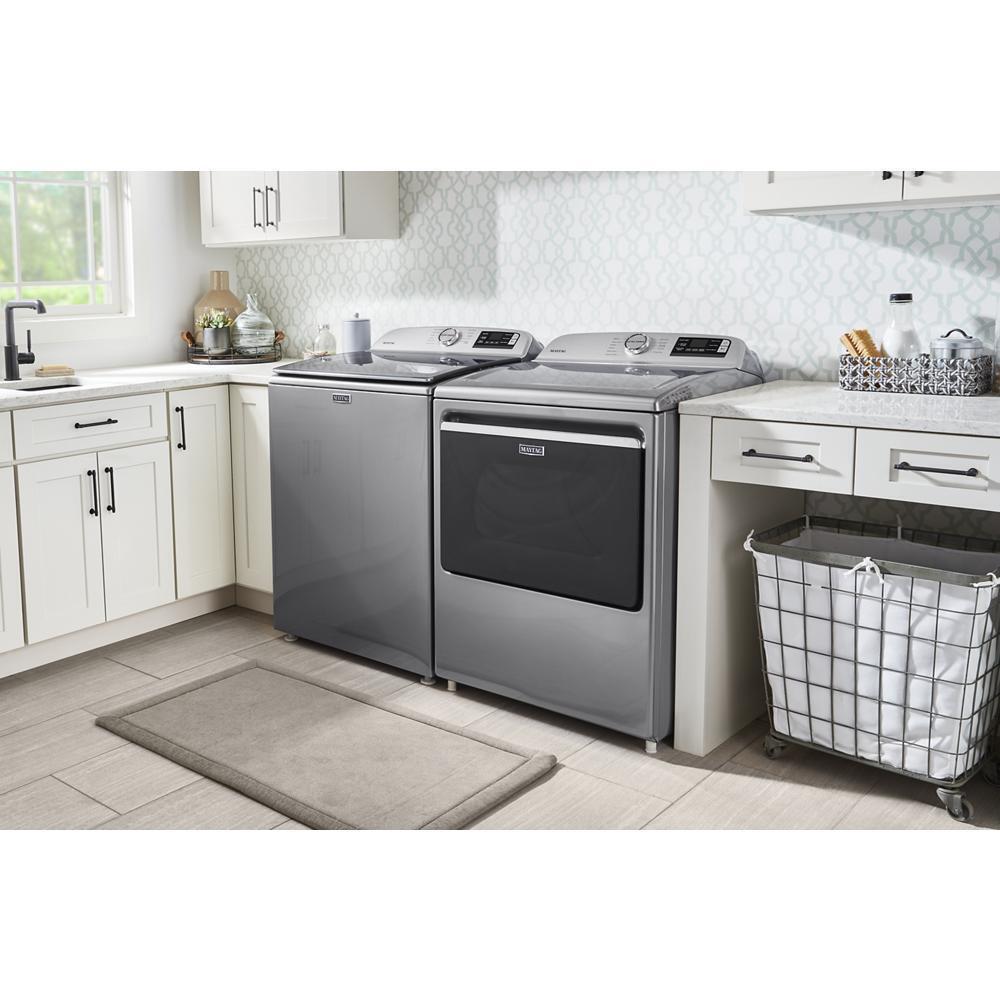 Smart Top Load Electric Dryer with Extra Power - 7.4 cu. ft. - (MED6230HC)