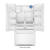 36- Inch Wide French Door Refrigerator with PowerCold(R) Feature - 25 Cu. Ft. - (MFI2570FEW)