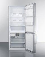 28" Wide Bottom Freezer Refrigerator - (FFBF284SSIM)