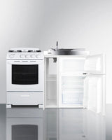 54" Wide All-in-one Kitchenette With Gas Range - (ACK54GASW)