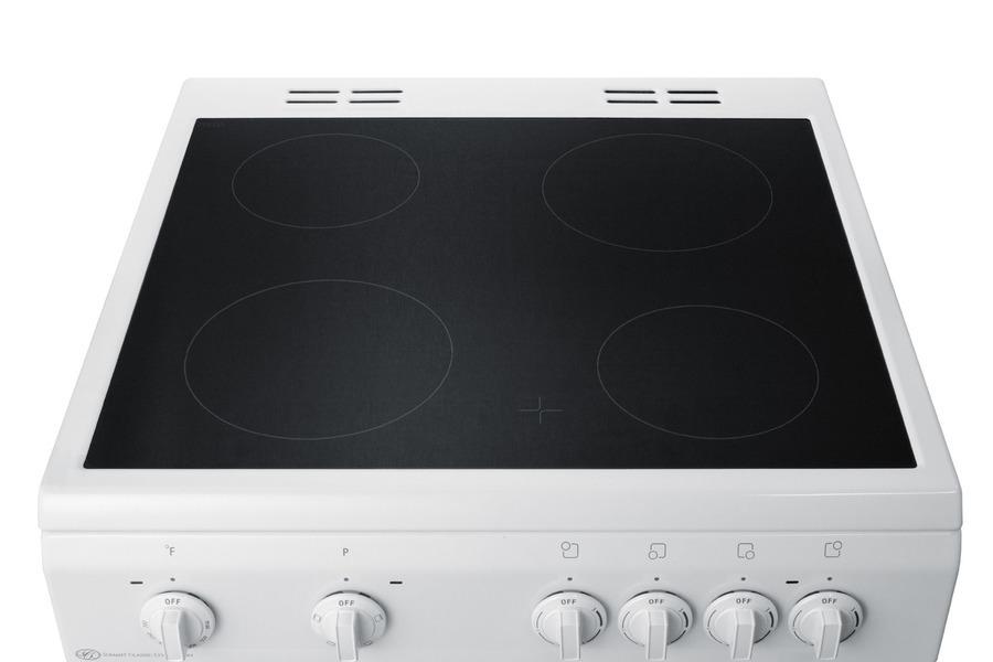 24" Wide Smooth Top Electric Range - (CLRE24WH)