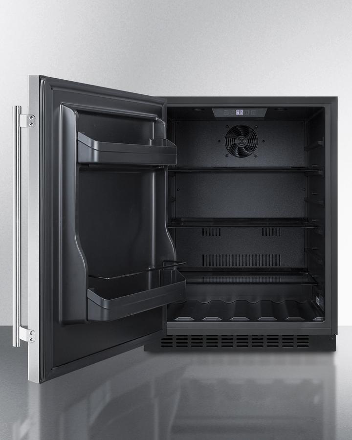 24" Wide Built-in All-refrigerator, ADA Compliant - (AL54CSSLHD)