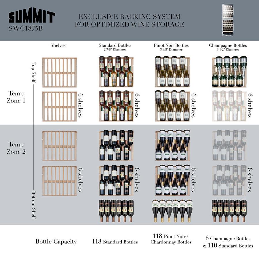 24" Wide Wine Cellar - (SWC1875B)