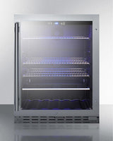 24" Wide Built-in Beverage Cooler, ADA Compliant - (ALBV2466CSS)