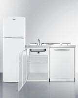 71" Wide All-in-one Kitchenette With Dishwasher - (ACKDW721G)